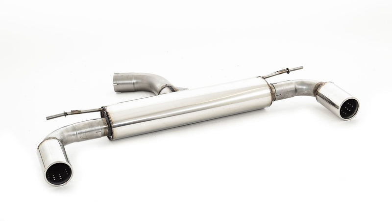 Silenciador trasero deportivo dúplex de 76 mm para VW Golf VIII GTI