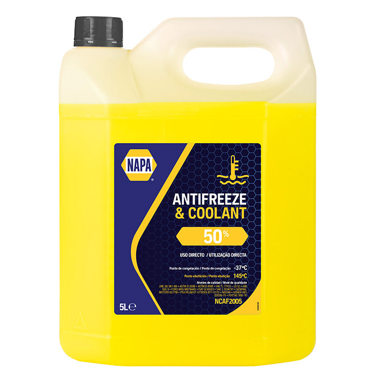ANTICONGELANTE AMARILLO 50% - NAPA