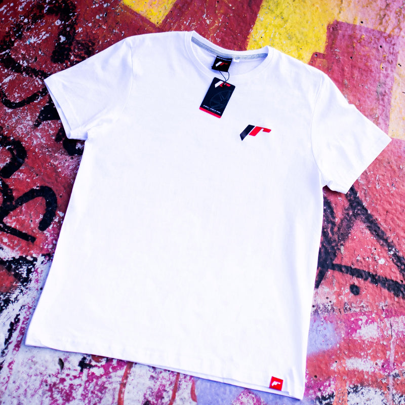 Camiseta hombre básica blanca - Japan Racing