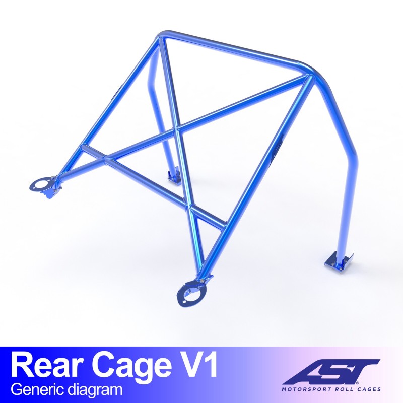Arco Trasero BMW (E36) 3-Series 2-doors Coupe RWD REAR CAGE V1