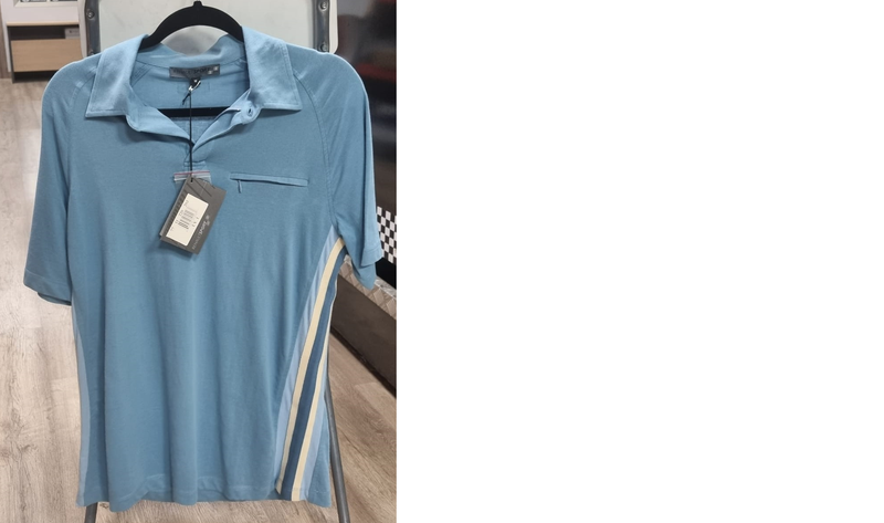 Polo Renault Sport azul . T.M