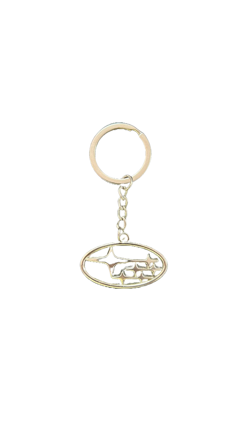 Llavero Subaru Logo Plata