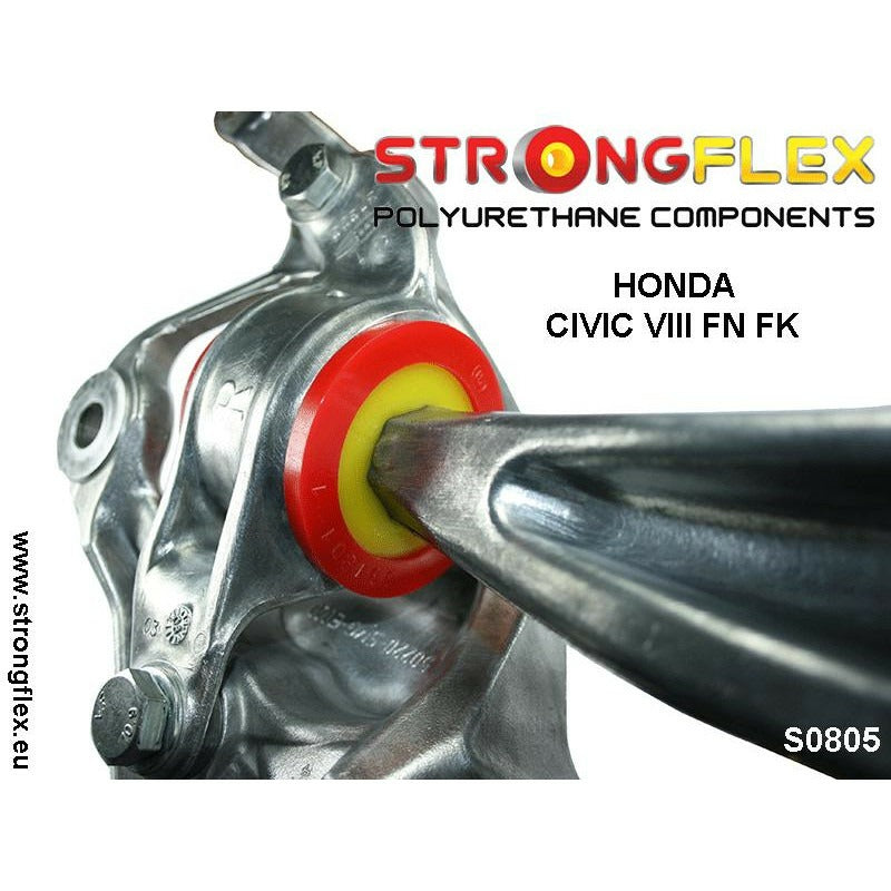 Kit casquillos suspensión delantera sport - Strongflex
