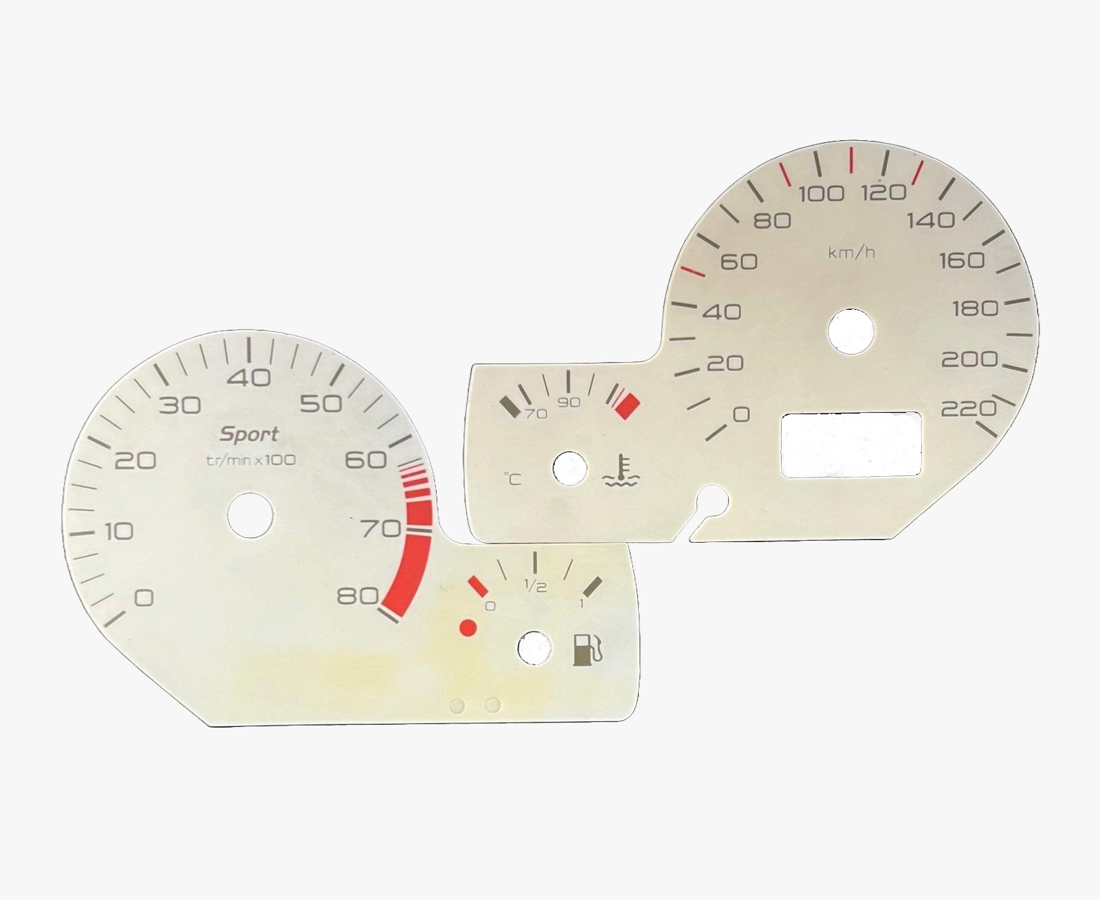 Personalizacion de Fondo Peugeot 306 new 220km/h - 8000 tr/min