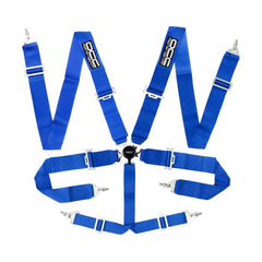 ARNÉS OCC 6 PUNTOS 3 PULGADAS AZUL