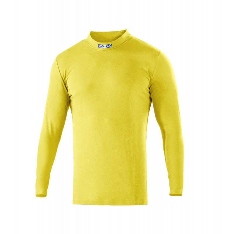 CAMISETA LARGA CUELLO ALTO B-ROOKIE TOP COT AMARILLO