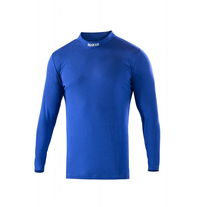 CAMISETA LARGA CUELLO ALTO B-ROOKIE TOP COT AZUL