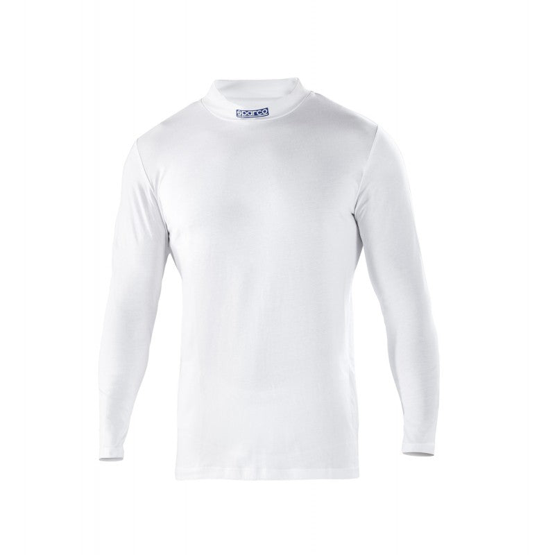 CAMISETA LARGA CUELLO ALTO B-ROOKIE TOP COT BLANCO