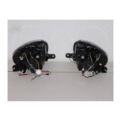 Faros Delanteros Abarth 500 Luz Día Black