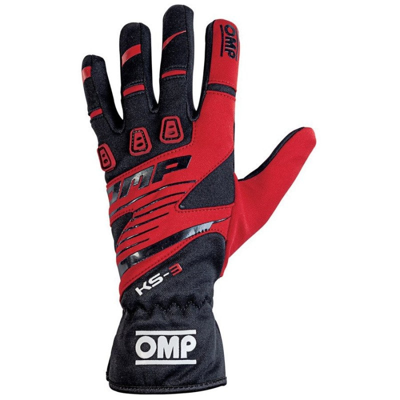 Guantes Ks-3 rojo/negro talla L - Omp