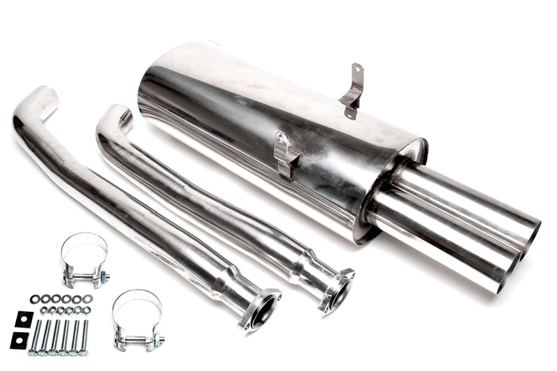Sistema TA Technix de acero inoxidable 2x76 mm apto para BMW Serie 3 E36 325i