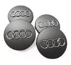 ANAGRAMAS LLANTA AUDI 100MM (KIT 4 UNID)