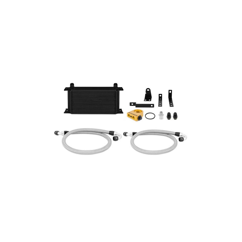 Kit radiador de aceite termostático 00-09 Honda S2000 Negro
