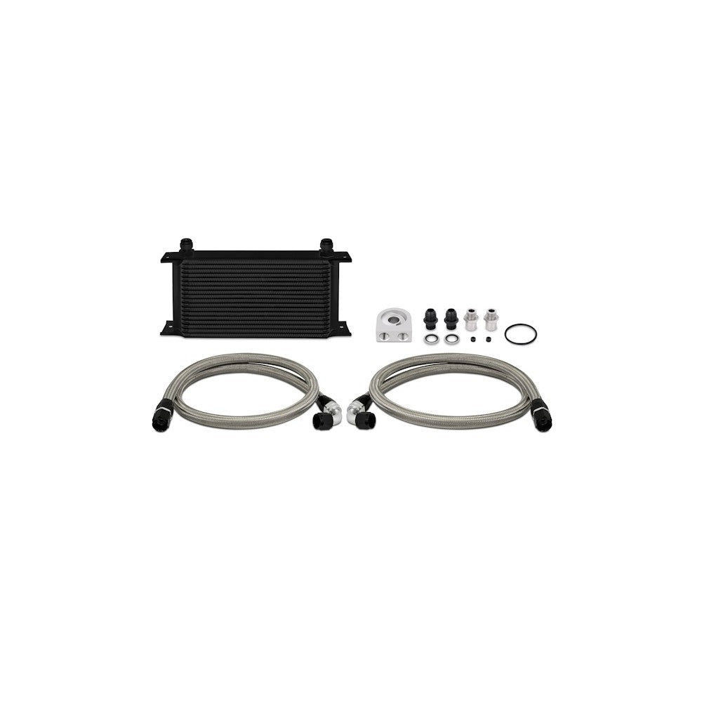 Kit radiador universal 19 filas Negro