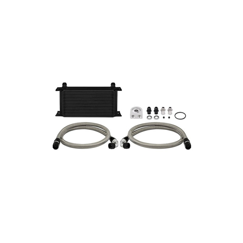 Kit radiador universal 19 filas Negro
