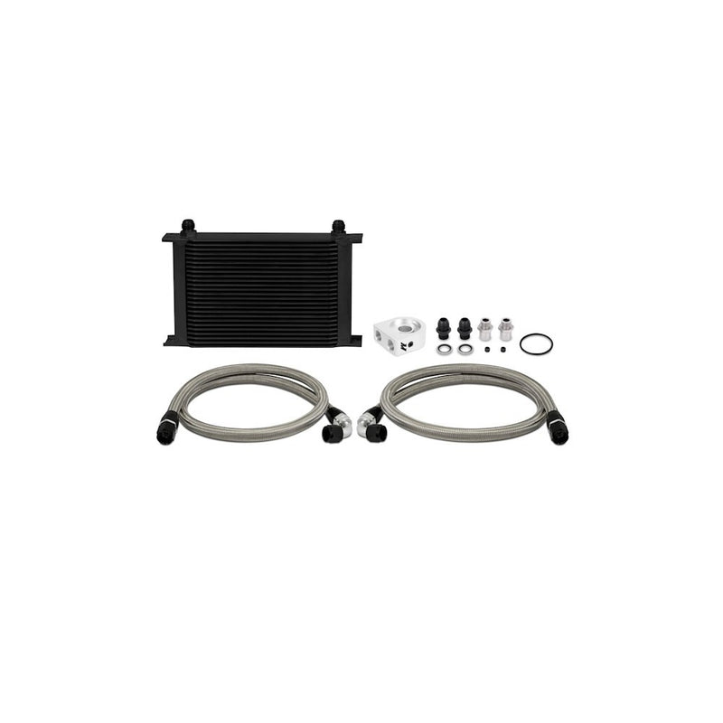 Kit radiador universal 25 filas Negro