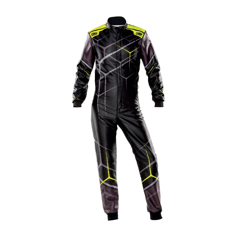 KS-ART TRAJE KARTING NEGRO/AMARILLO - MY2022