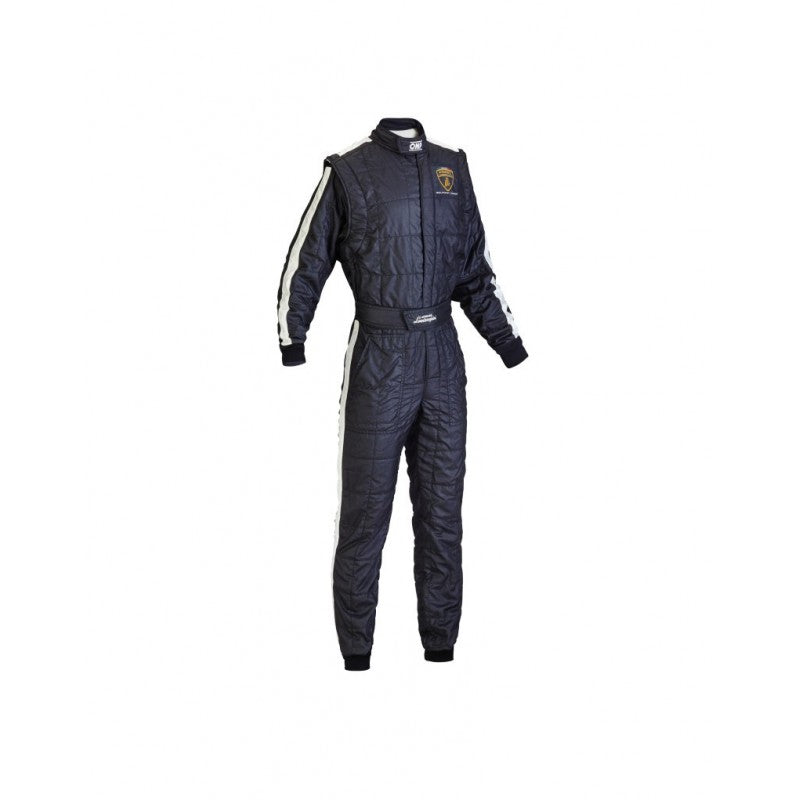 MONO OMP LAMBORGHINI ONE VINTAGE OVERALL FIA 8856-2018 NEGRO
