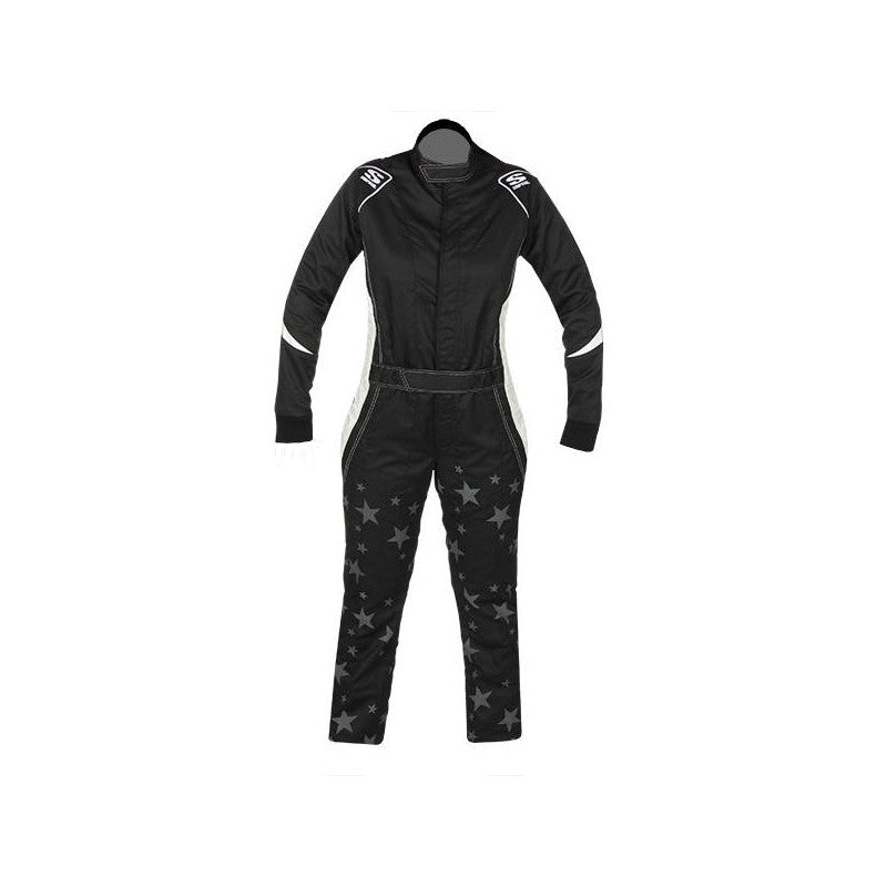 TRAJE DE CARRERAS SIMPSON RACING VIXEN II GALAXY PARA MUJER NEGRO/BLANCO