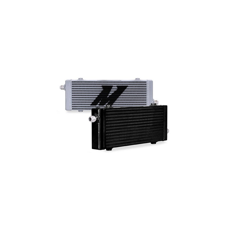 Universal Cross Flow Bar & Plate Oil Cooler, Medio, Negro
