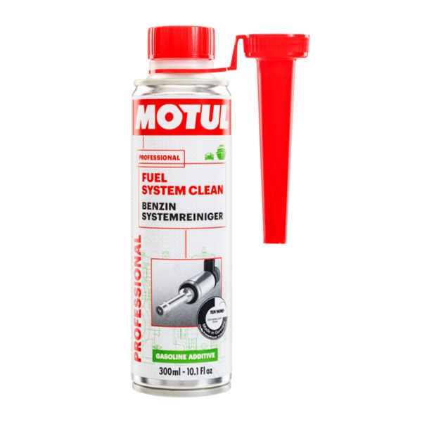 Limpiador Motul para motores gasolina de 300ml para circuito  de combustible