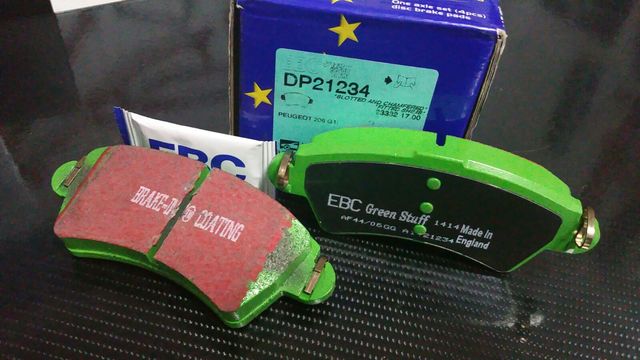 Pastillas EBC Greenstuff ref: DP21234