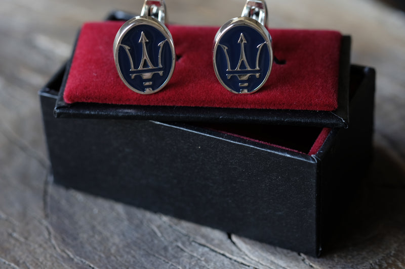 Gemelos hombre - Logo Maserati