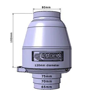 Filtro de aire Wind Verde Monster - Multianclaje - Green