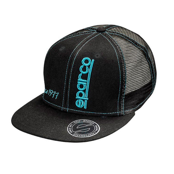 Gorra Sparco - Modelo 1977 - Negro / azul
