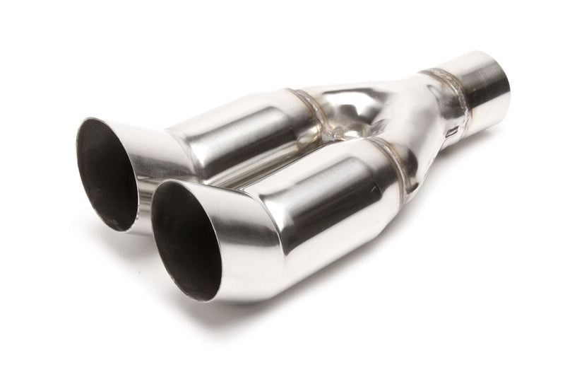 Cola escape TA Technix acero inoxidable universal 2 x 76mm DTM redondo