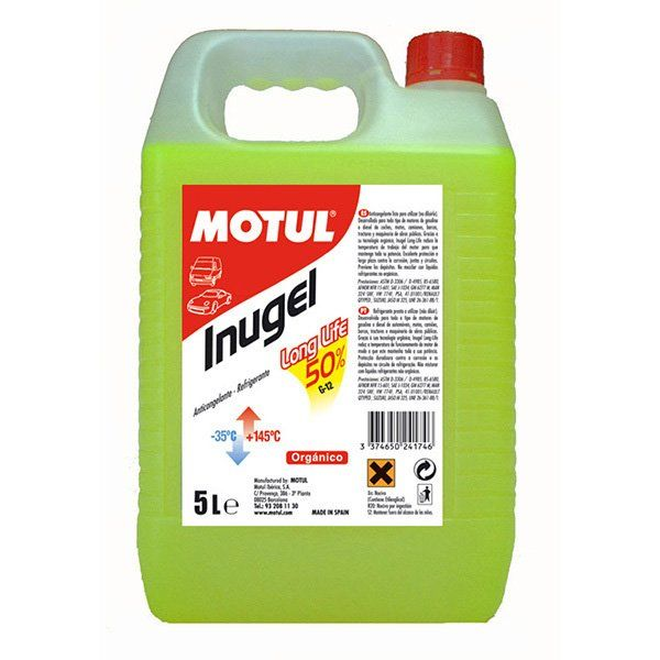 Motul Inugel Long Life 50% ( Amarillo ) 5L
