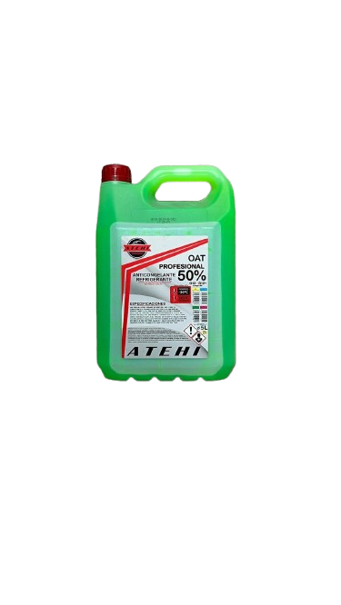 Atehi Anticongelante 50% G12 ORGANICO VERDE
