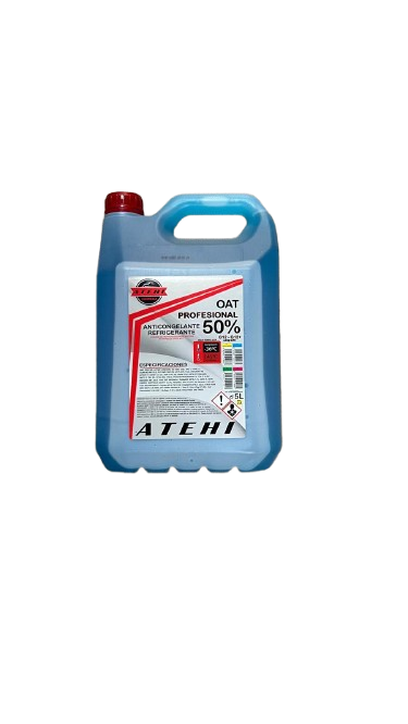 Atehi Anticongelante 50% G12 ORGANICO AZUL