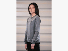 SUDADERA GRIS PARA MUJER - MAXTON DESIGN