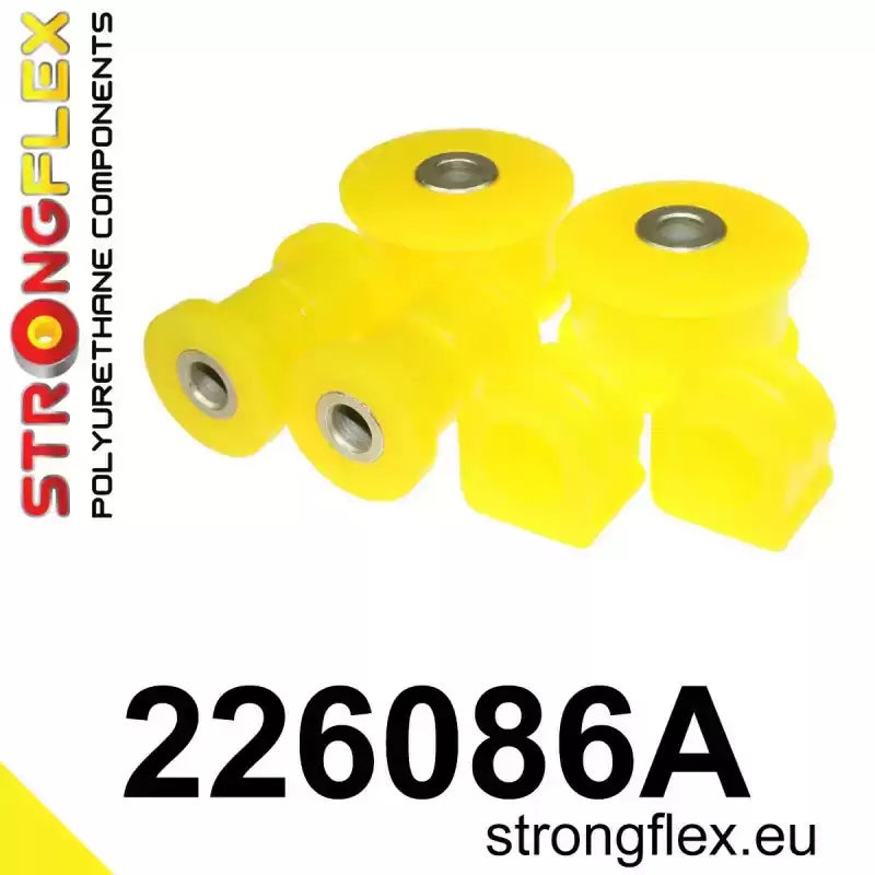 Kit de silentblocks de la suspensión delantera SPORT – S3 8L/TT 8N / Leon 1M (Strongflex)