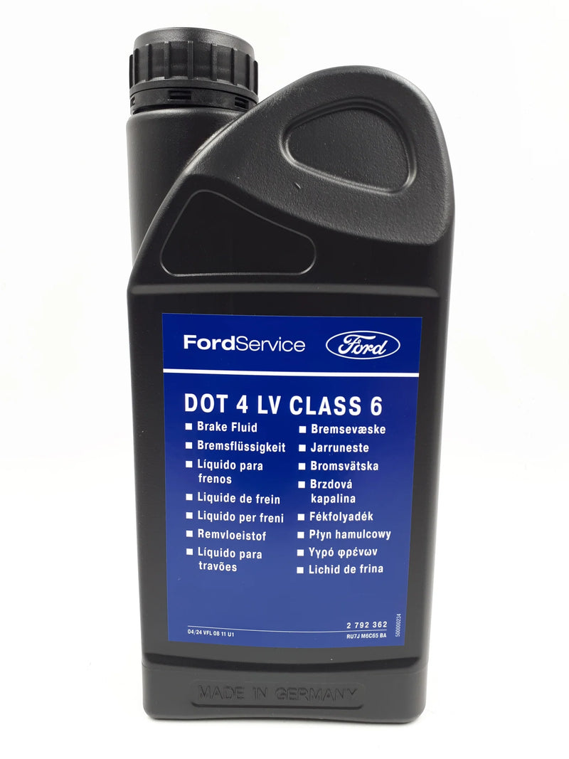 Liquido de Frenos para vehículos FORD ORIGINAL DOT 4 LV Class 6 (1 Litro)