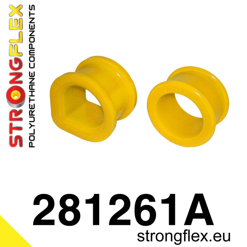 Silentblock de soporte de cremallera de dirección.. Sport – Nissan 200SX S13/S14 (Strongflex)