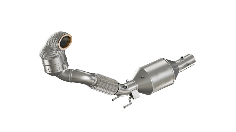 Downpipe HJS – VW Golf 7.5 GTI / Cupra 5F / Audi A3 8V / Audi TT 8J OPF (Drakonic)