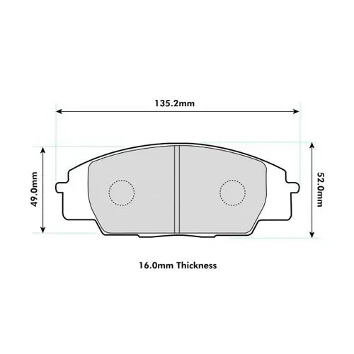 Pastillas delanteras 991 Pro Race (PBS Brakes)