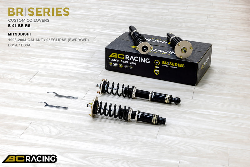 SUSPENSION ROSCADA BC RACING MITSUBISHI ECLIPSE D31A/D33A FWD (95-99)