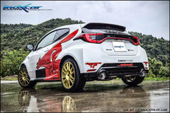 Cat-back con 2 salidas CEE de diam. 114 Racing – Toyota Yaris GR (Inoxcar)