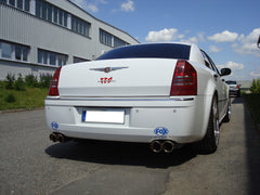 Chrysler 300C 3,0l CRD final silencer right/left - 2x100 typ