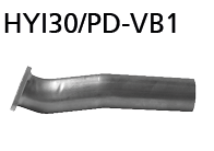 Link pipe Hyundai I30N - Bastuck