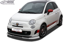 Spoiler delantero RDX VARIO-X para FIAT 500 Abarth labio delantero labio alerón delantero de aproximación frontal