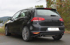 VW Golf VII - rigid rear axle - GTI-Look final silencer righ