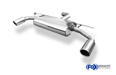 VW Golf VII - rigid rear axle - GTI-Look final silencer righ