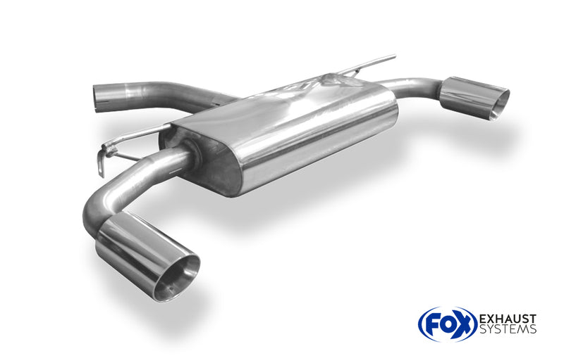 VW Golf VII Facelift starre Hinterachse final silencer right - Fox