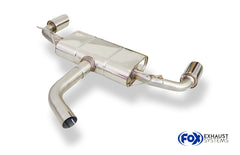 VW Golf VII - rigid rear axle - GTI-Look final silencer righ