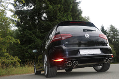 VW Golf VII R - 4-Motion final silencer right/left - 2x115x8