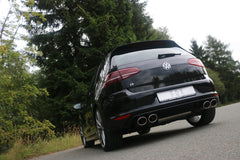 VW Golf VII R - 4-Motion final silencer right/left - 2x115x8